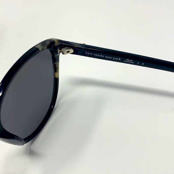 Kate Spade New York Vienne Polarized Round Acetate Hello Sunshine Sunglasses - Picture 10 of 11